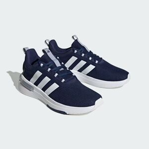 Adidas Men’s Racer TR23 Shoes Size 9.5 Dark Blue Cloud White Halo Silver Genuine